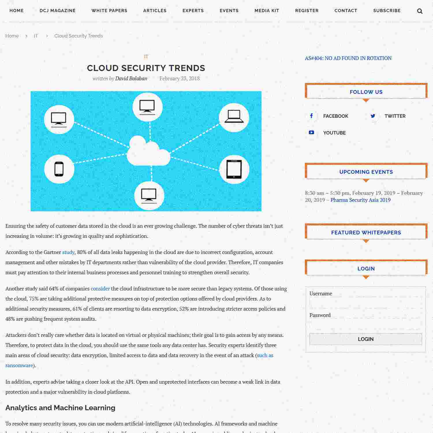 Illustration of Cloud Security Trends