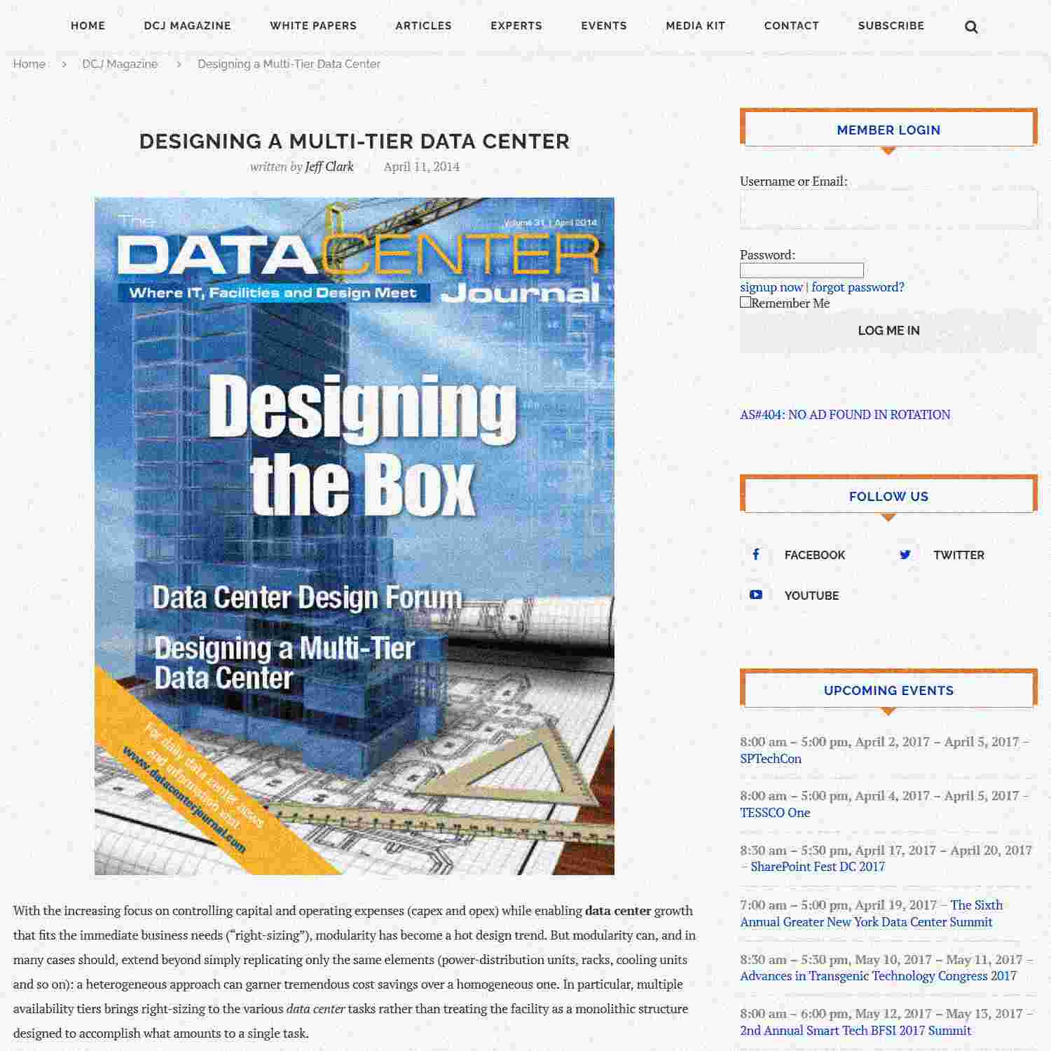 Illustration of Designing a Multi-Tier Data Center