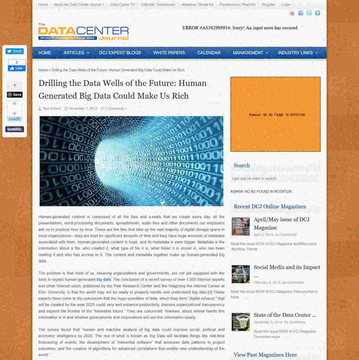 Illustration of Drilling the Data Wells of the Future