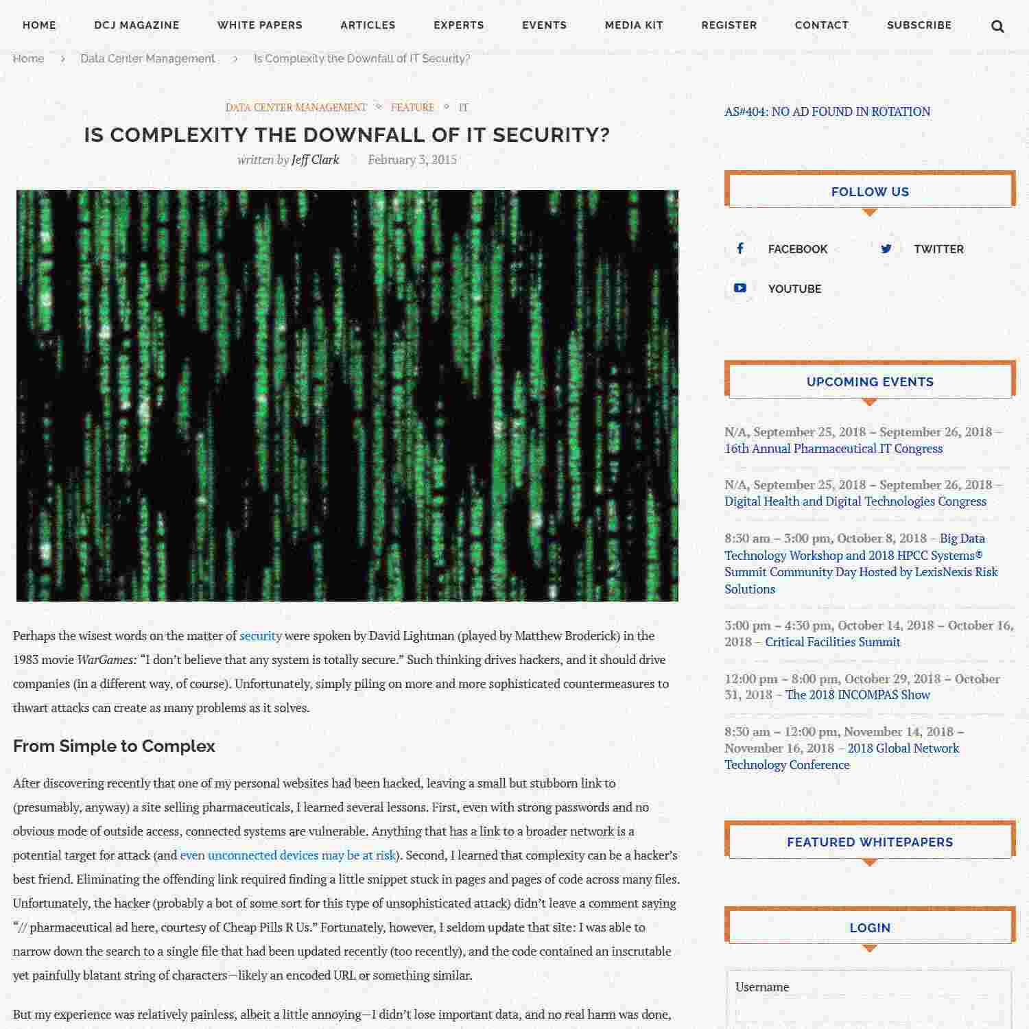 Illustration of Is Complexity the Downfall of IT Security?