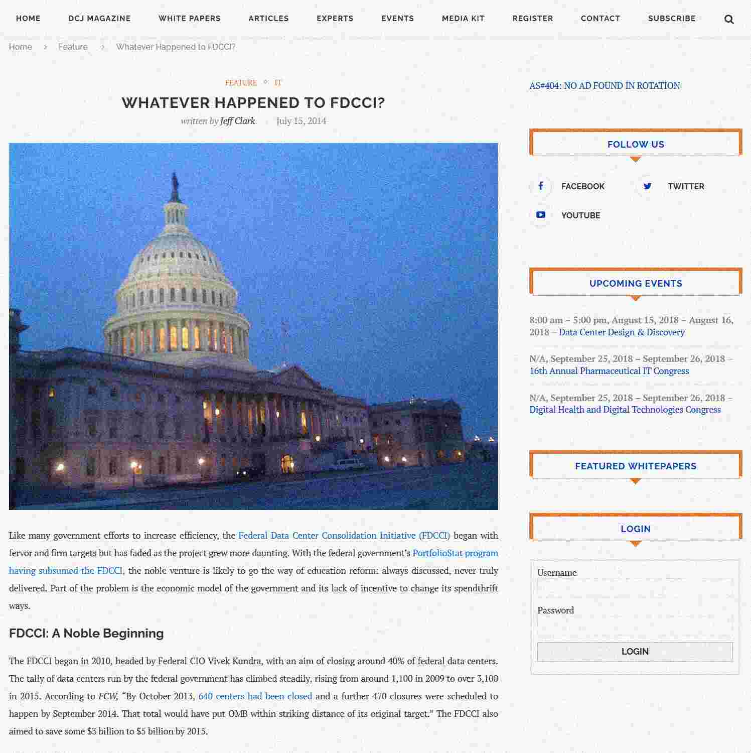 Whatever Happened To Fdcci Datacenterjournal